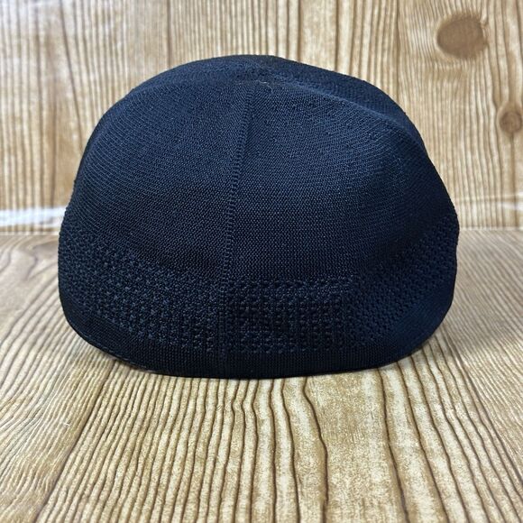 Kangol Tropic ventair Spacecap Baseball Golf Hat Black One Size - Picture 5 of 9